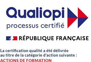 La certification qualité a été délivrée au titre de la catégorie d'action suivante : ACTIONS DE FORMATION